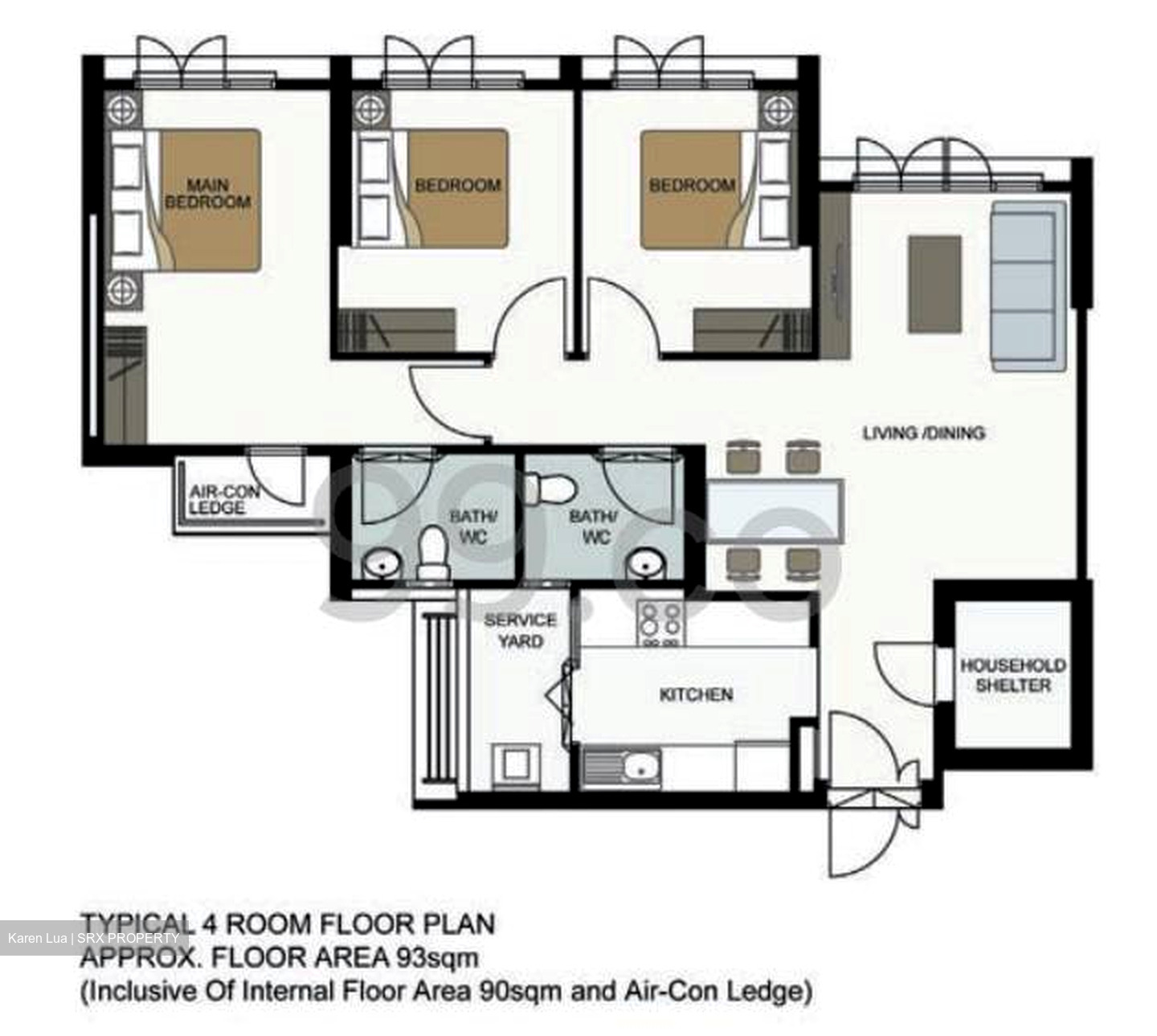 Blk 120B Punggol Edge (Punggol), HDB 4 Rooms #456992951